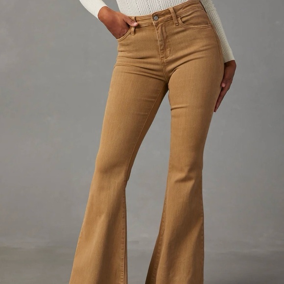 VERVET Bella High Rise Flare Jeans NWT Sz 32/33 (Tagged Sz 31, but RUN LARGE!) - Picture 4 of 15